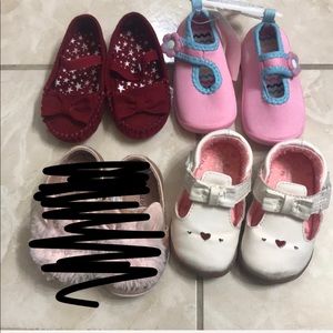 Bundle of size 4 toddler shoes